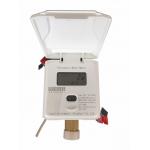 Ultrasonic LCD Water Flow Meter Water Meter With Sensor