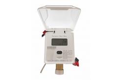 China Ultrasonic LCD Water Flow Meter Water Meter With Sensor supplier