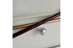 China 22 Inch Single Track Ceiling Mount Galvanized Pipe Curtain Rod supplier