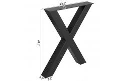 China DIY Furniture Office Computer Desk Legs in Country Style with Powder Coating Finish supplier