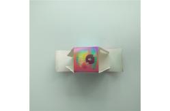 China Jewellery Packaging Paper Box Custom Printing With Holography Holographic Effect supplier