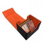 100+ Pokemon Magic Leather deck card box Side Loading PU With Orange Color for sale