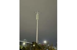 China Q345 Steel Galvanized Mast Tower Pole With Bracket supplier