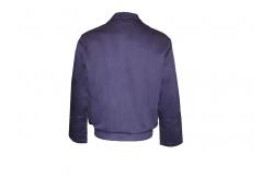 China Flame Retardant Twill 3/1 Lapels Front Chest Navy Work Uniform supplier