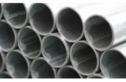 China Galvanized Welded Steel Pipe 1m - 12m Round Metal Tubing Support Customization supplier