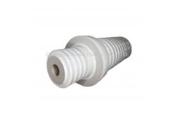 China IEC 25.8kv White Glazed Gas Insulated Porcelain Bushing supplier