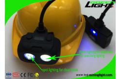 China Dual Beam Rechargeable LED Headlamp IP68 Waterproof Light With Cree Led 15000lux supplier