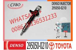 China Fuel Injector 295050-0210 23670-30410 for Toyota IMV2KD-FTV Engine supplier