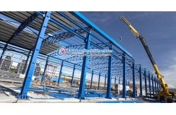 China Professional Designed Gable Roof PEB Steel Structure Storage Building supplier