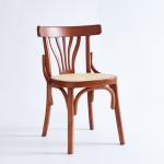 Events Rattan Cushion Farmhouse Wooden Comfortable Back Chairs for sale