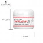 Watermelon Glow Hyaluronic Acid Night Face Mask Cream Exfoliating