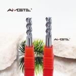 Premium 3 Flute Solid Carbide End Mills For Aluminum Ultra Smooth Machining for sale