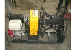 China Honda gasoline engine winch with cable reel drum rewinding line replacing cable supplier