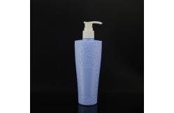 China 250ml PE  Durable Harmless Empty Shampoo Bottle White Pump Bottles For Shampoo supplier