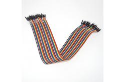 China 40cm  40 Pin Male To Male Dupont Jumper Wires supplier