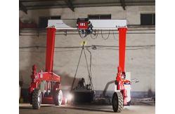 China ISO Steel Movable Mobile Gantry Cranes 10t Gantry Crane 15m-50m Span supplier