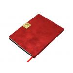 Red Gold Custom Journal Printing With Magnetic Closure PU Leather Cover