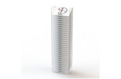 China 30 Wire Layers Book Display Rack For A3 Paper KD Construction supplier