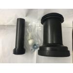 PVC Material Toilet Straight Connector , Embedded Toilet Waste Fittings for sale