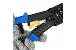 China Alloy Practical Network Cable Crimping Tool , Multipurpose CAT Cable Crimper supplier