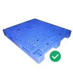 Ergonomic Nestable Hygienic Plastic Pallet Warehouse HDPE 2000Kg Dynamic for sale
