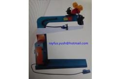 China Double Servo Control Carton Box Stapler Machine Pedal Stitcher Auto Pushing supplier