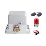 Silver Color Aluminum Automatic Sliding Gate Opener Heavy Duty With Remote Control for sale