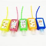 Screen Printed Empty 30ml Silicone Hand Sanitizer for sale