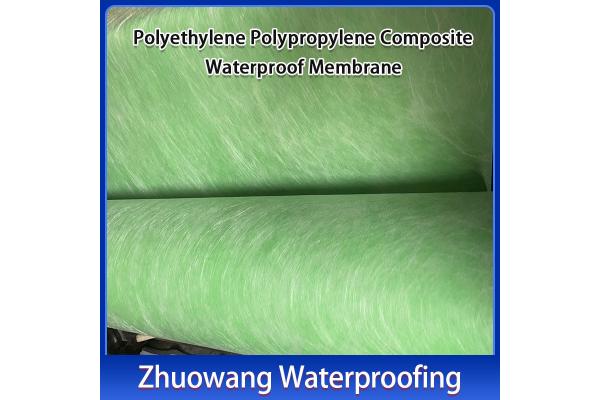 UV Resistance FS2 Polypropylene Waterproofing Membrane Roll Damp Substrate Applicable