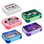 Multiple Partitions Food-Grade Sublimation Plastic Lunch Boxes For Kids Printable Sublimation Blanks Picnic Box Food Storage Container for sale