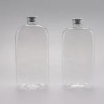 OEM 550ml PET Beverage Plastic Juice Bottle With Aluminum Screw Cap