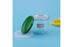 China Plastic 340ML Peel Off 22g Plastic Cookie Jar Containers supplier
