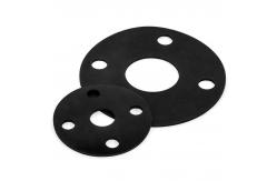 China UL94-V0 Flammability Silicone Rubber Washer for High Temperature Applications supplier
