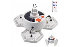 China Waterproof 80lm/W Solar Camping Lamp Hanging Portable Remote Control Multi Function supplier