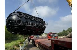 China High Pressure Pneumatic Rubber Fender Lightweight  For Ship Docking And Mooring supplier