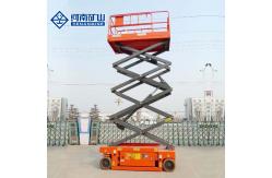 China Self Propelled Aerial Work Platform 12m Mobile Scissor Hydraulic supplier