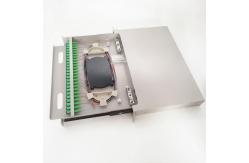 China Steel Sliding Fixed Sc FTTH Termination Box 12 Port 24 Port supplier