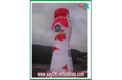 China Fireproof PVC Tarpaulin Inflatable Yogurt Bottle For Adversting Campaign supplier