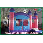 Inflatable Bouncy Slides 0.55mm PVC Inflatable Bouncer Dream Princess Castle Trampoline for sale