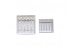 China Customized Inner Shell Plastic Medicine Packaging Box With Ampoule Bubble Shell supplier