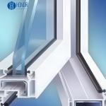Double Glazed Casement Window Hurricane Impact Tempered Glass For Kitchen Bathroom Entry Balcony for sale