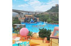 China Aqua Park Swimming Pool Slides OEM ODM Water Amusement Park Equipment supplier