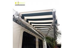 China Manual Telescopic Waterproof Retractable Awning Balcony folding arm retractable awnings supplier