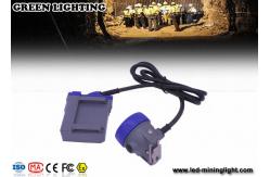 China Customized Safety Coal Mining Light with Rechargeable 6.6Ah Lithium Ion Battery supplier