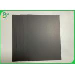 Recyclable Black Cardboard Roll For Name Card Smooth  Printing 300g 350g