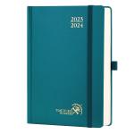 2024 Hardcover Academic Planner Weekly Monthly Page Layout Expense Pages for sale