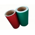 Conspiciuity High Intensity Grade Reflective Sheeting , Pvc Reflective Sheet In Reflective Material for sale