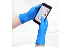 China Ergonomic Latex - Free Disposable PVC Gloves Good Stretchability supplier