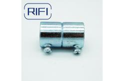 China UL Standard EMT Conduit Fittings Set Screw Steel Coupling For Electrical Projects supplier