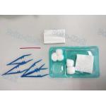 Delta Disposable Surgical Kits , Surgical Wound Dressing Pack With Yellow Bag Cotton Ball for sale